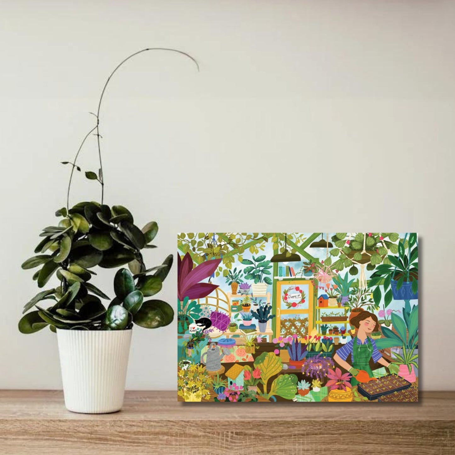 Puzzle 2000 pièces My happy place in the greenhouse