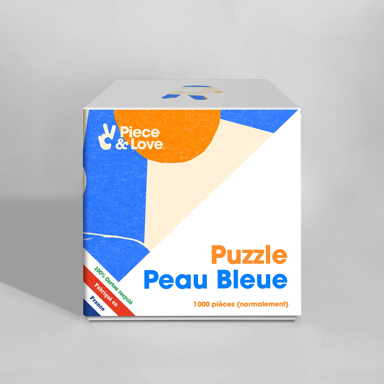 puzzle peau bleue piece and love ete 1981 made in france 1000 pièces