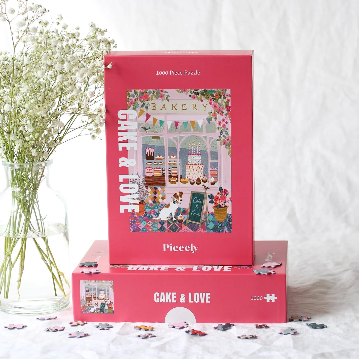 Puzzle Cake and Love Piecely 1000 pièces