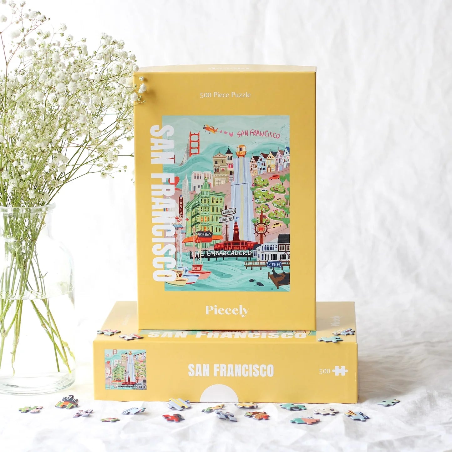 Puzzle 500 pièces San francisco Piecely