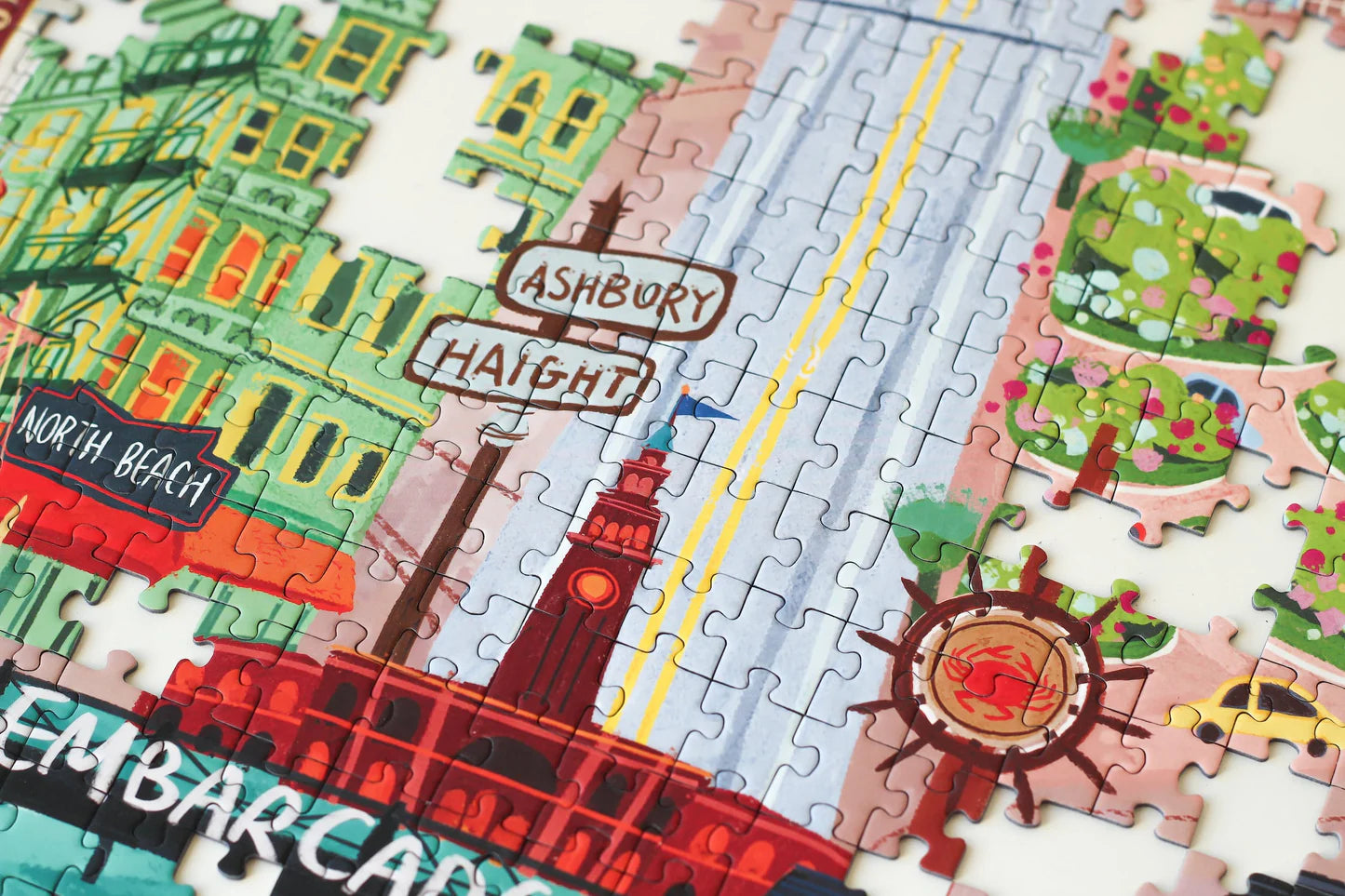 Puzzle 500 pièces San francisco Jocelyn KAO
