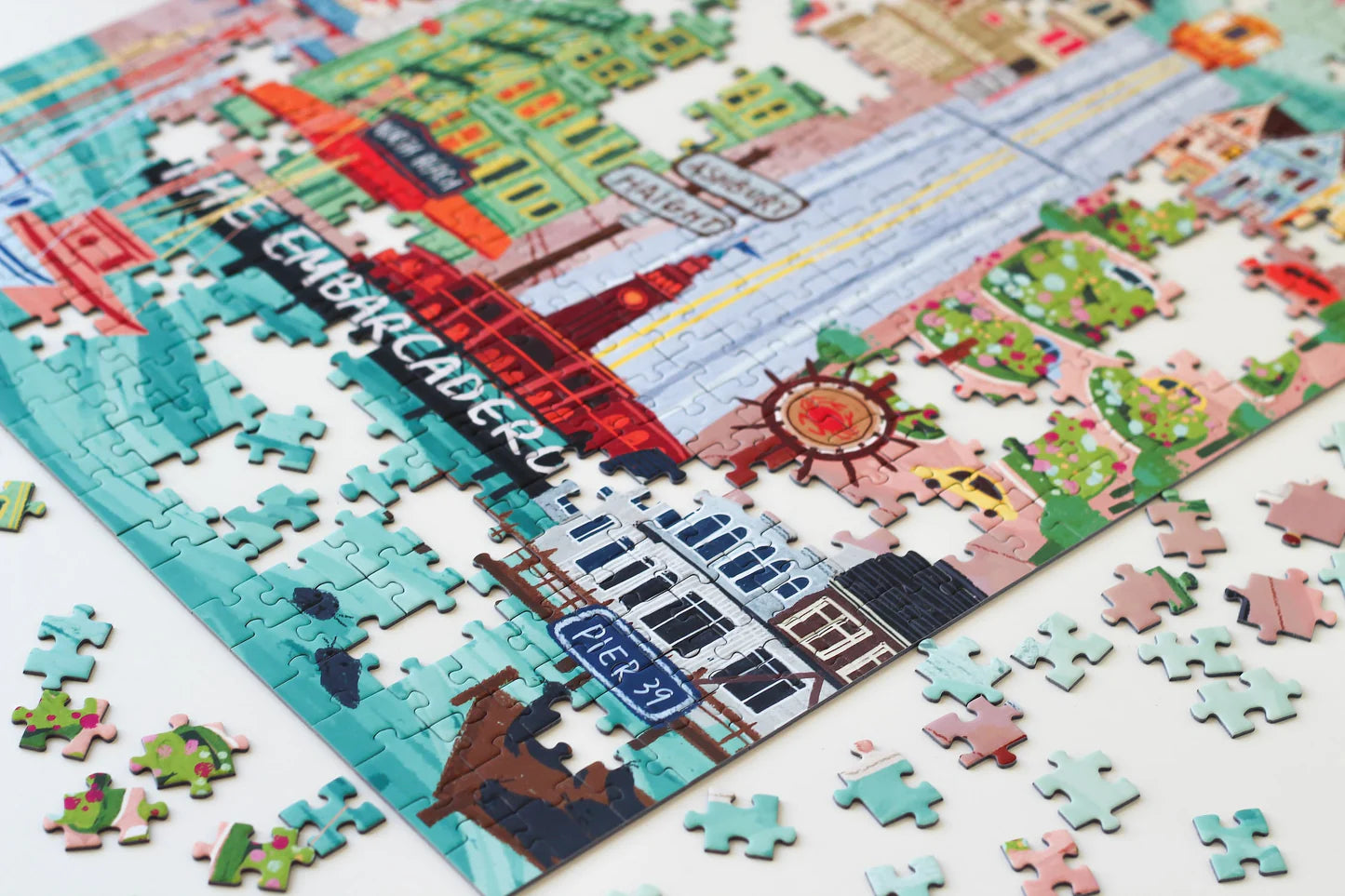 Puzzle 500 pièces Piecely San francisco