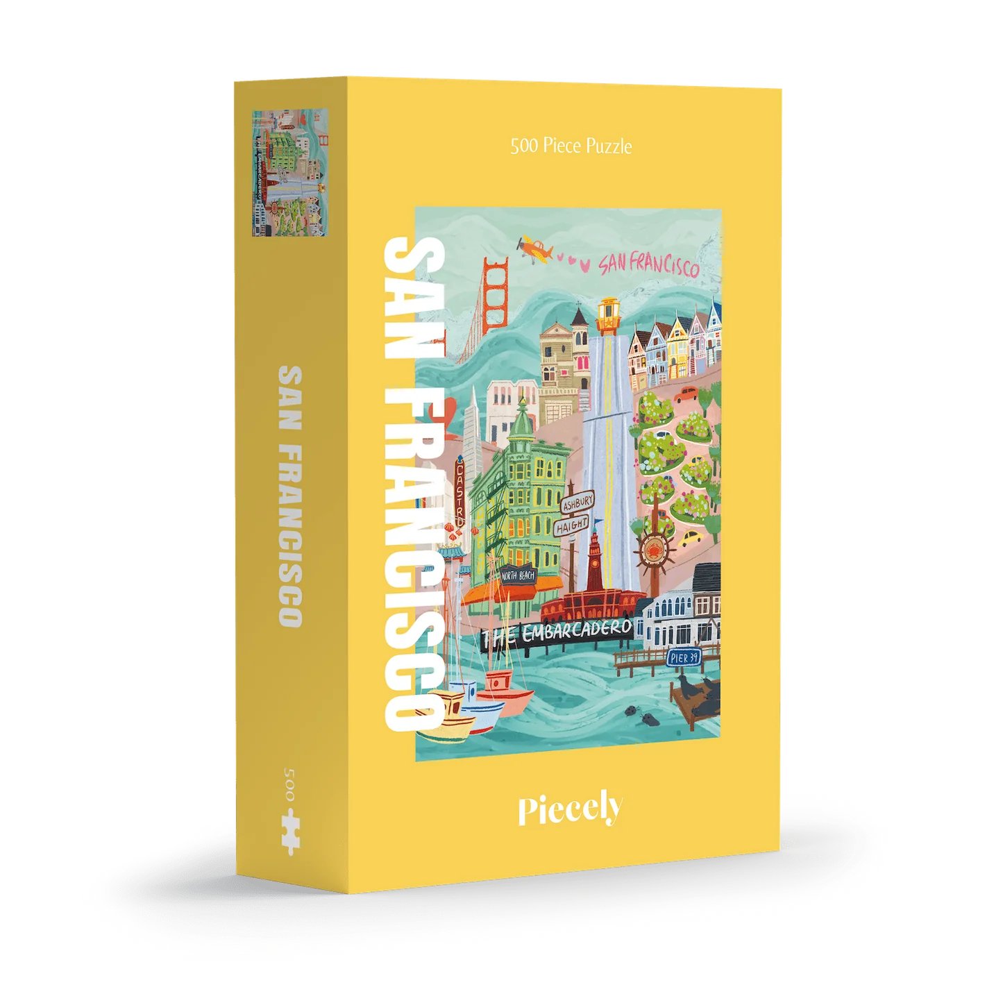 Puzzle Jocelyn KAO 500 pièces San francisco Piecely
