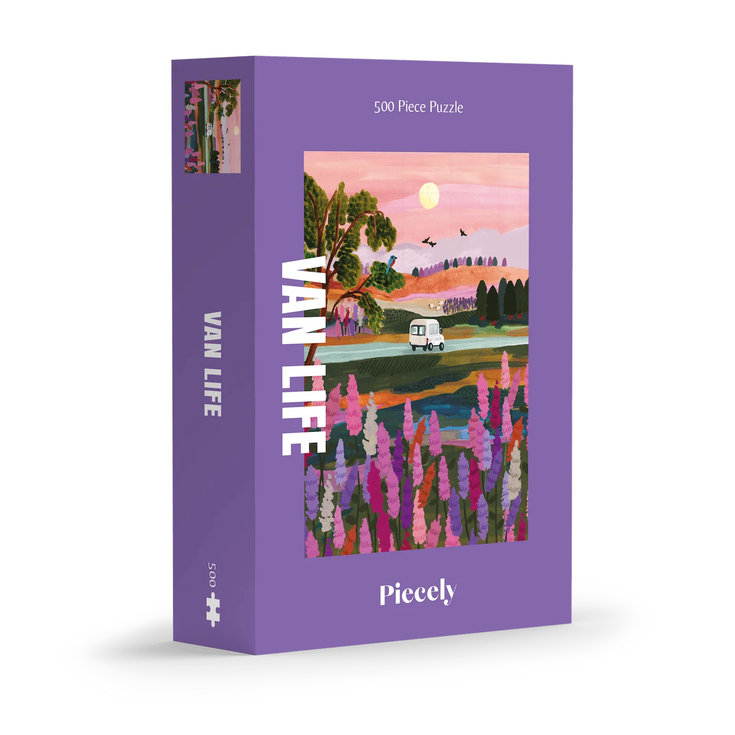Puzzle Van life Piecely 500 pièces puzzle illustré