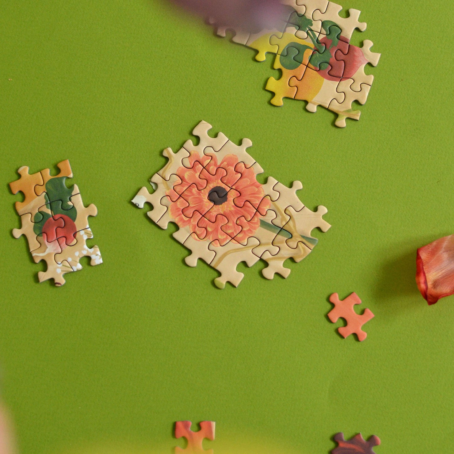 puzzle retour du marché jour férié 1000 pièces fruit fleur