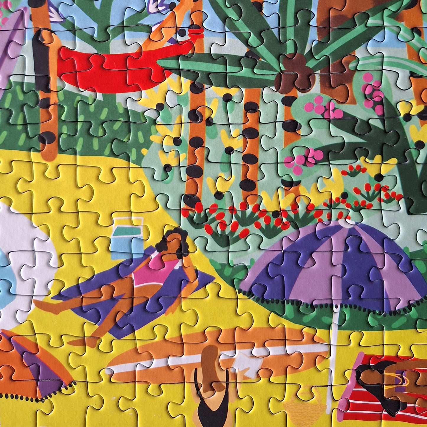 puzzle pièce rapportée réunion ile plage voyage soleil lison baugé pièce rapportée