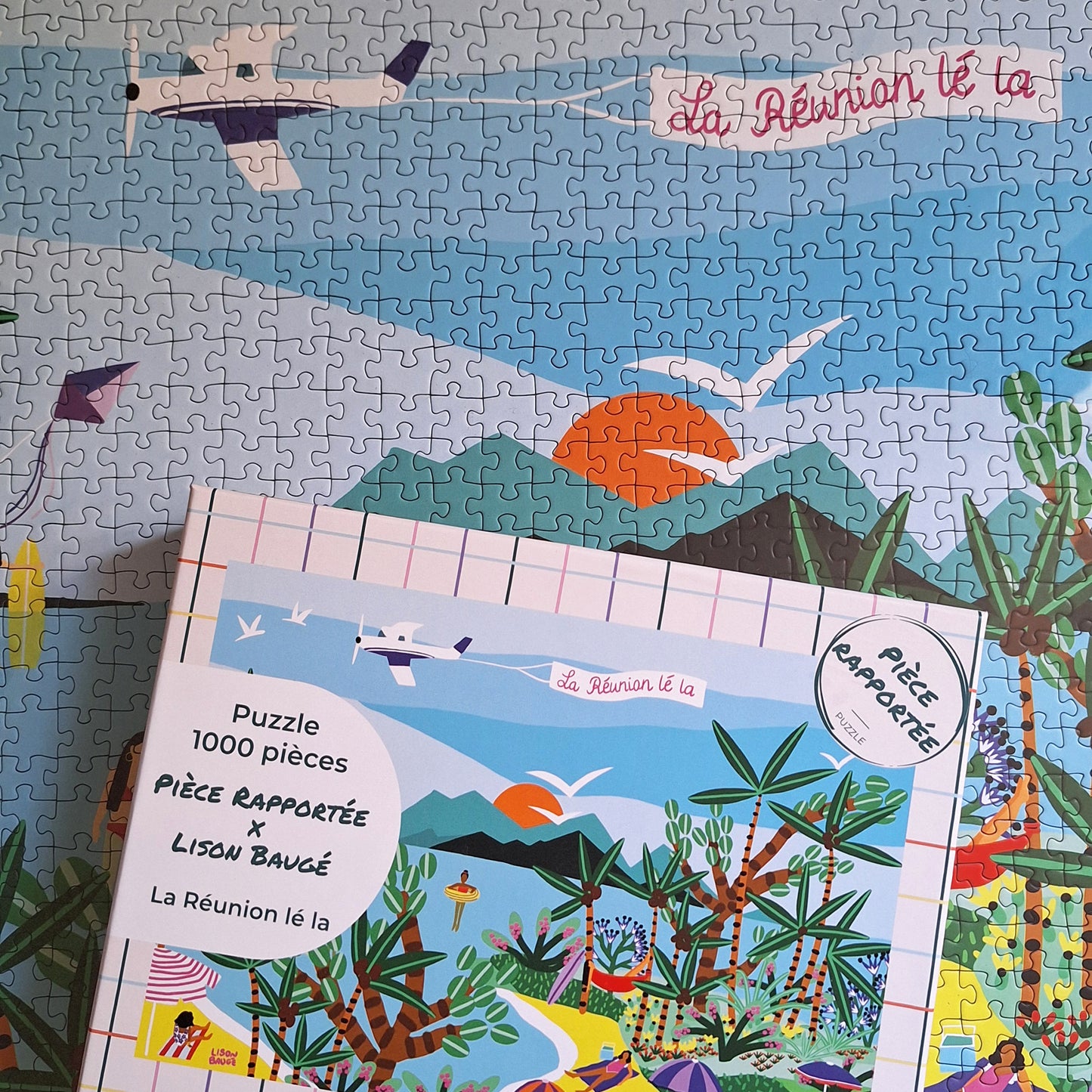 puzzle réunion lison baugé 1000 pièces pièce rapportée