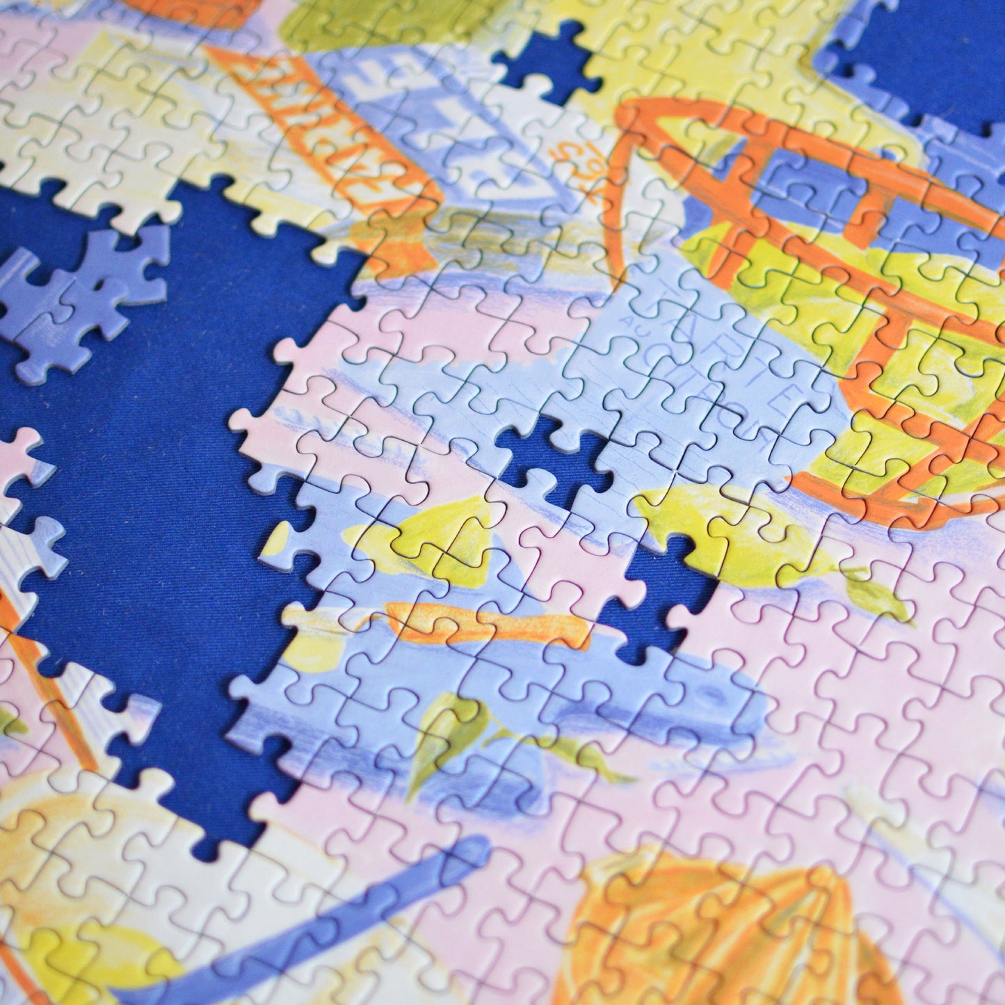 puzzle tarte au citron jour férié 1000 pièces food patisserie made in france