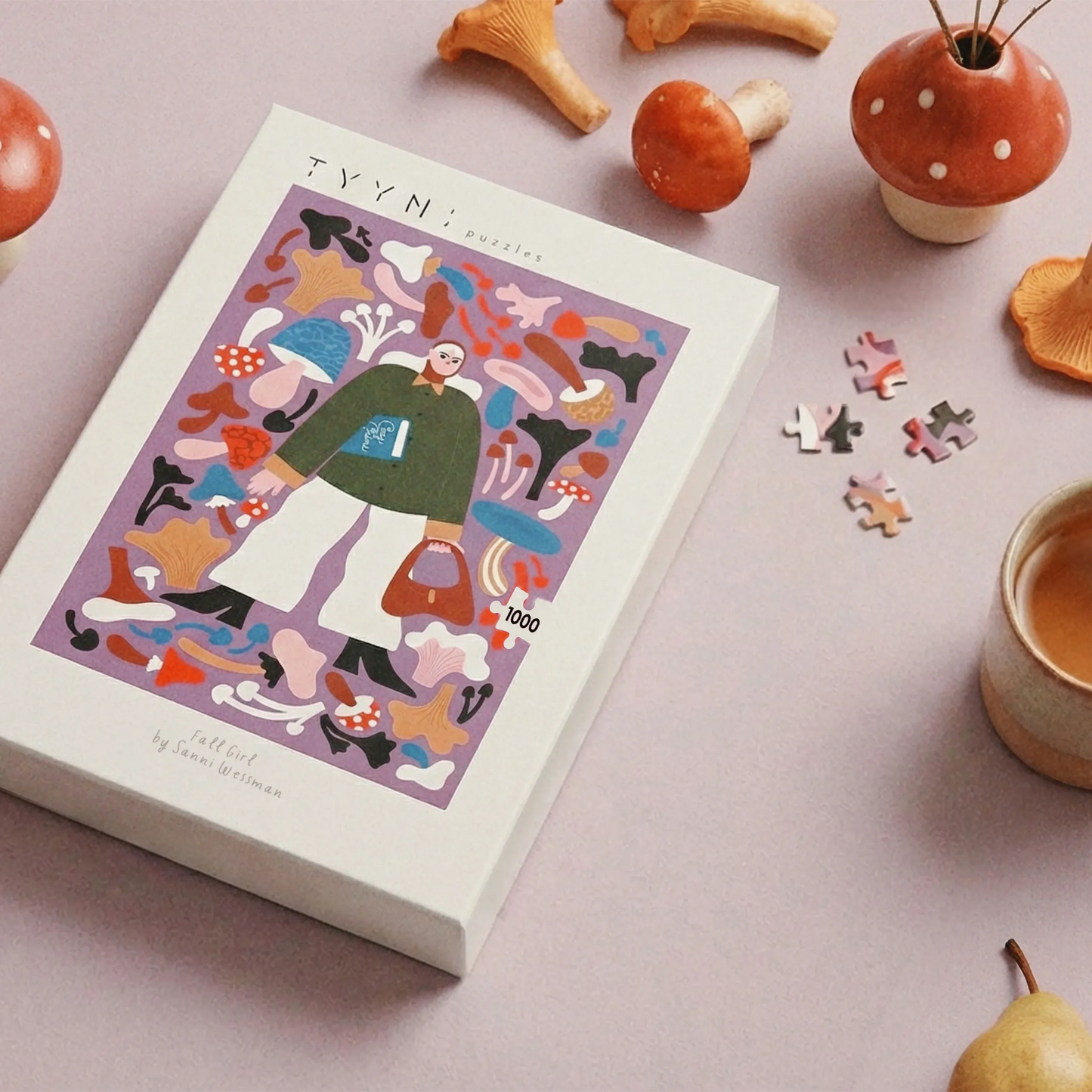 puzzle tyyni fall girl automne 1000 pièces
