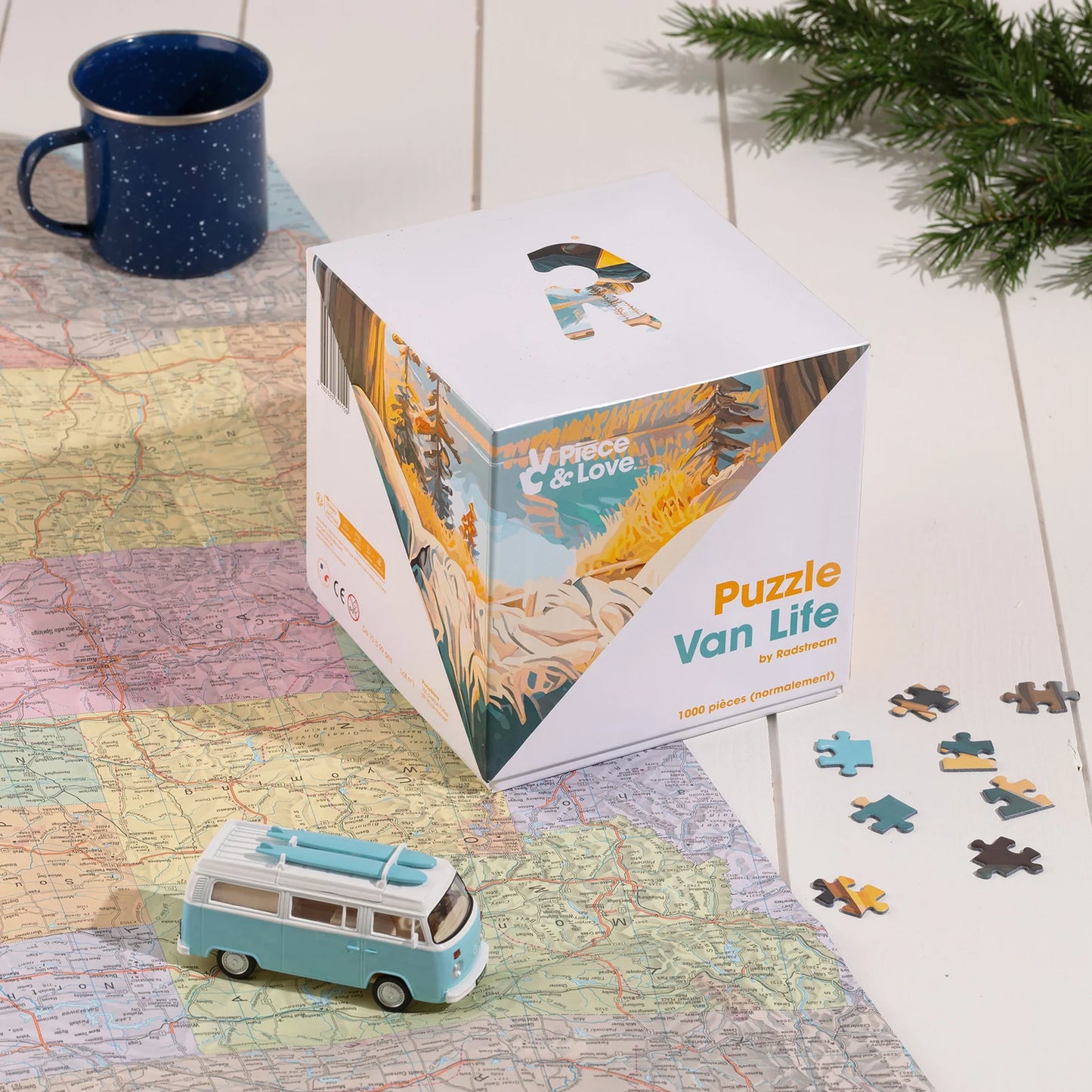 Puzzle 1000 pièces Van life