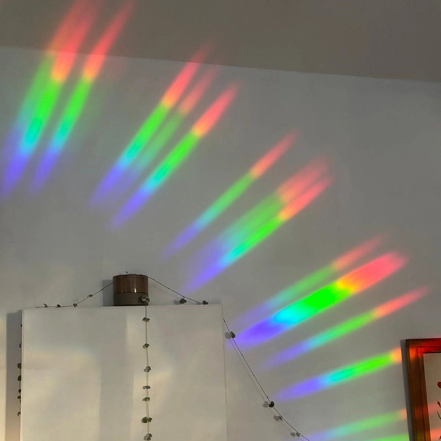 suncatcher arc en ciel autocollant