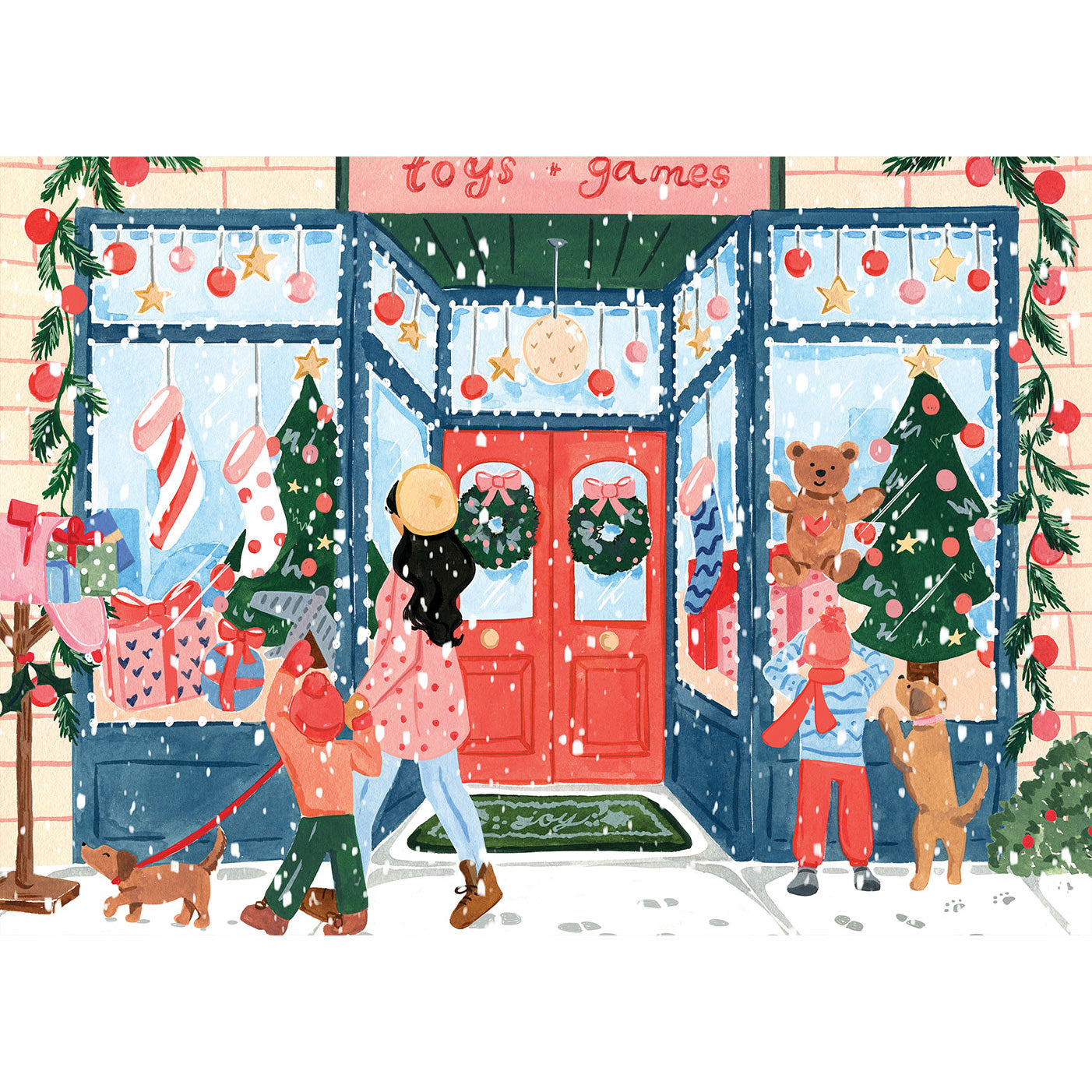 Puzzle noel The toy store Pieces & Peace