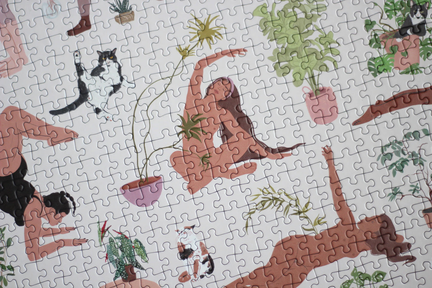 Puzzle Plant Yoga - Alissa LEVY Piecely