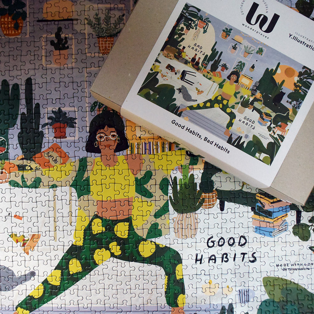 Puzzle Good Habits, Bad Habits - Y.Illustrations Wonderpieces