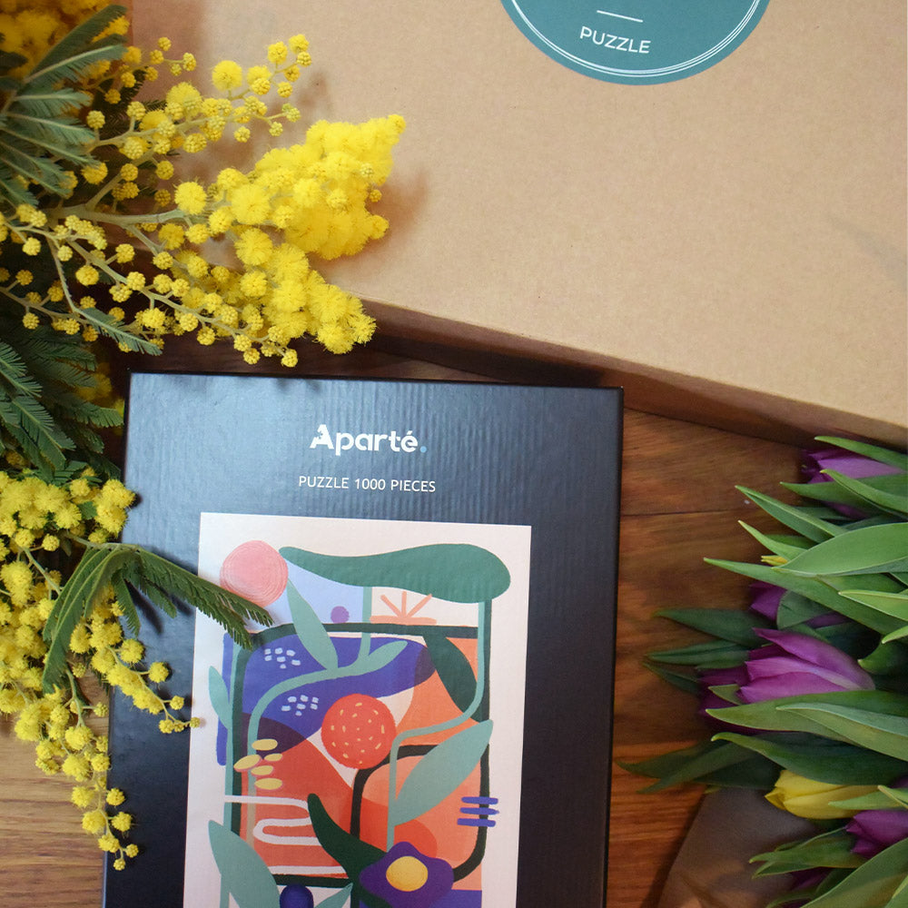 Puzzle Herbier graphique - FLOUK Aparté