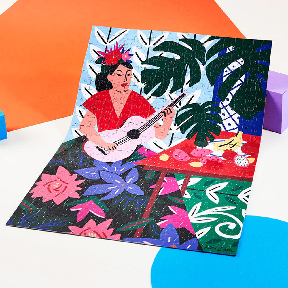 Puzzle Femme guitare - Kei LAM Yipee
