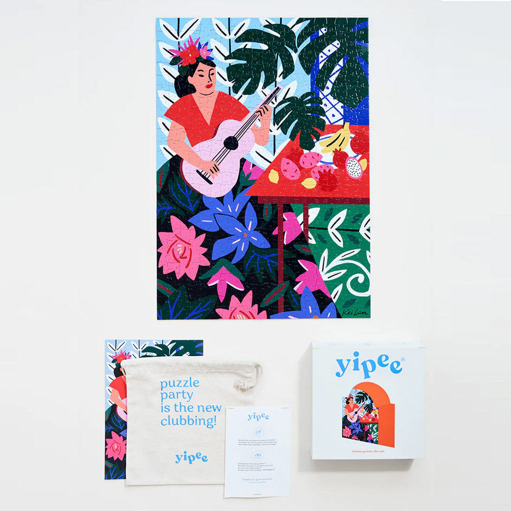 Puzzle Femme guitare - Kei LAM Yipee