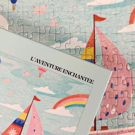 activité calme enfant sans écran puzzle