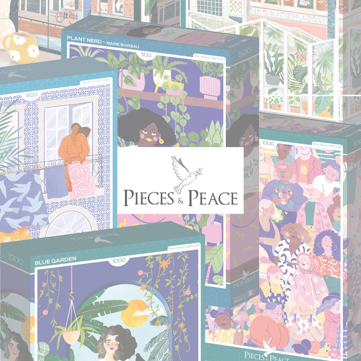 puzzle pieces and peace