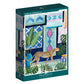 Puzzle 1000 pièces Cheetah in Morocco illustratrice bex parkin