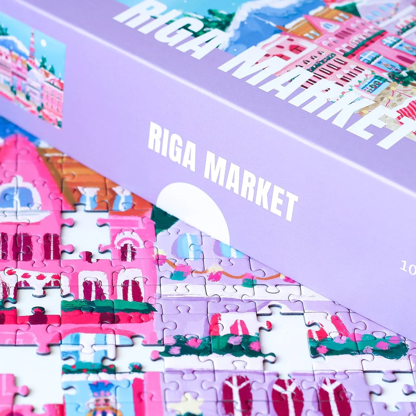 Puzzle piecely 1000 pièces Riga market