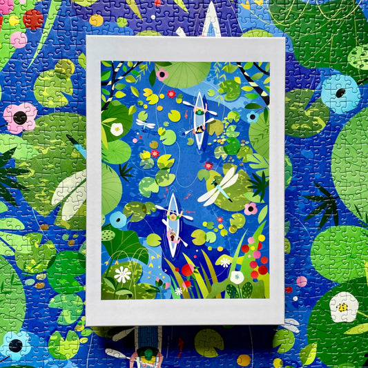 Puzzle 1000 pièces Canopy canoeing das puzzle kollektiv