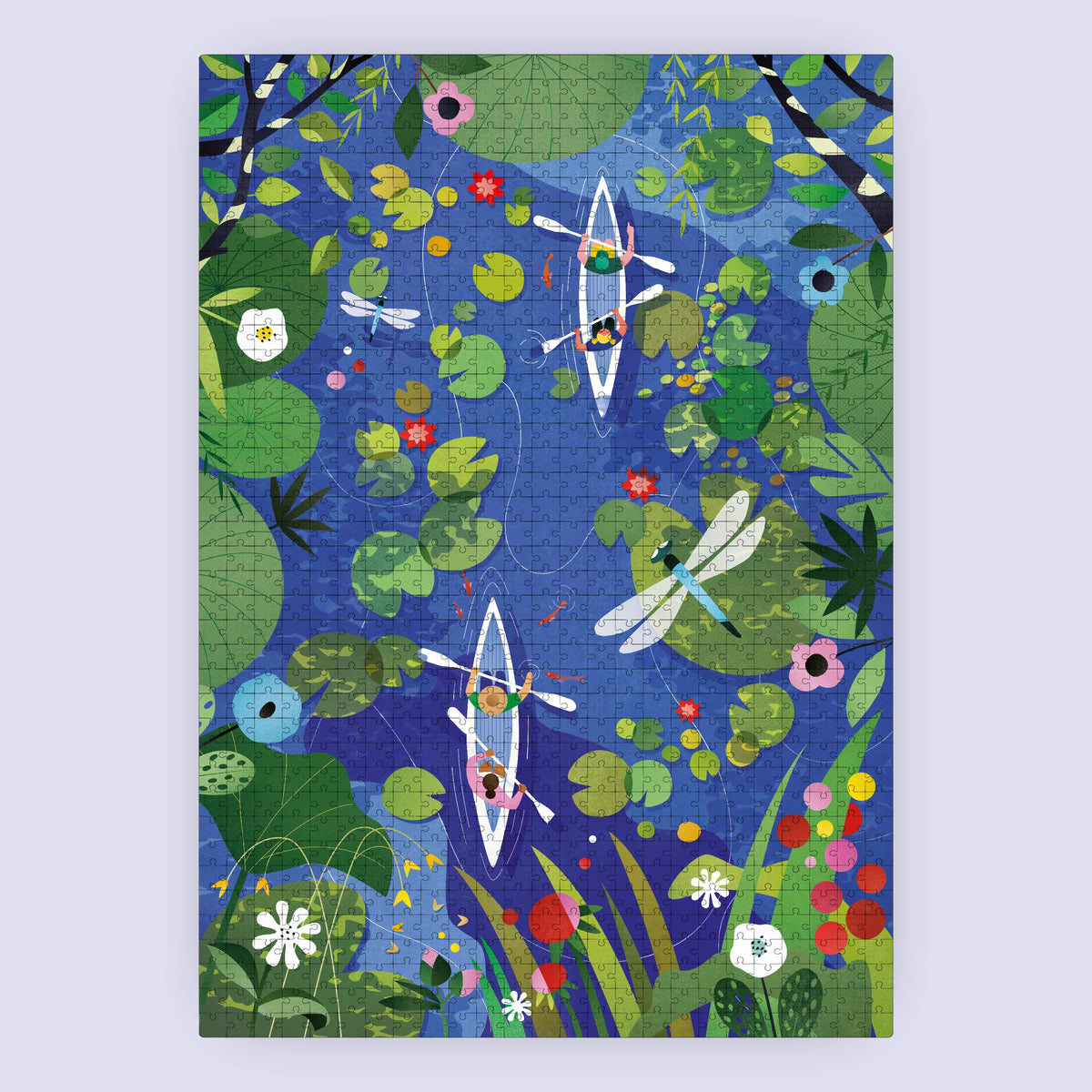 Puzzle 1000 pièces Canopy canoeing das puzzle kollektiv judit canela