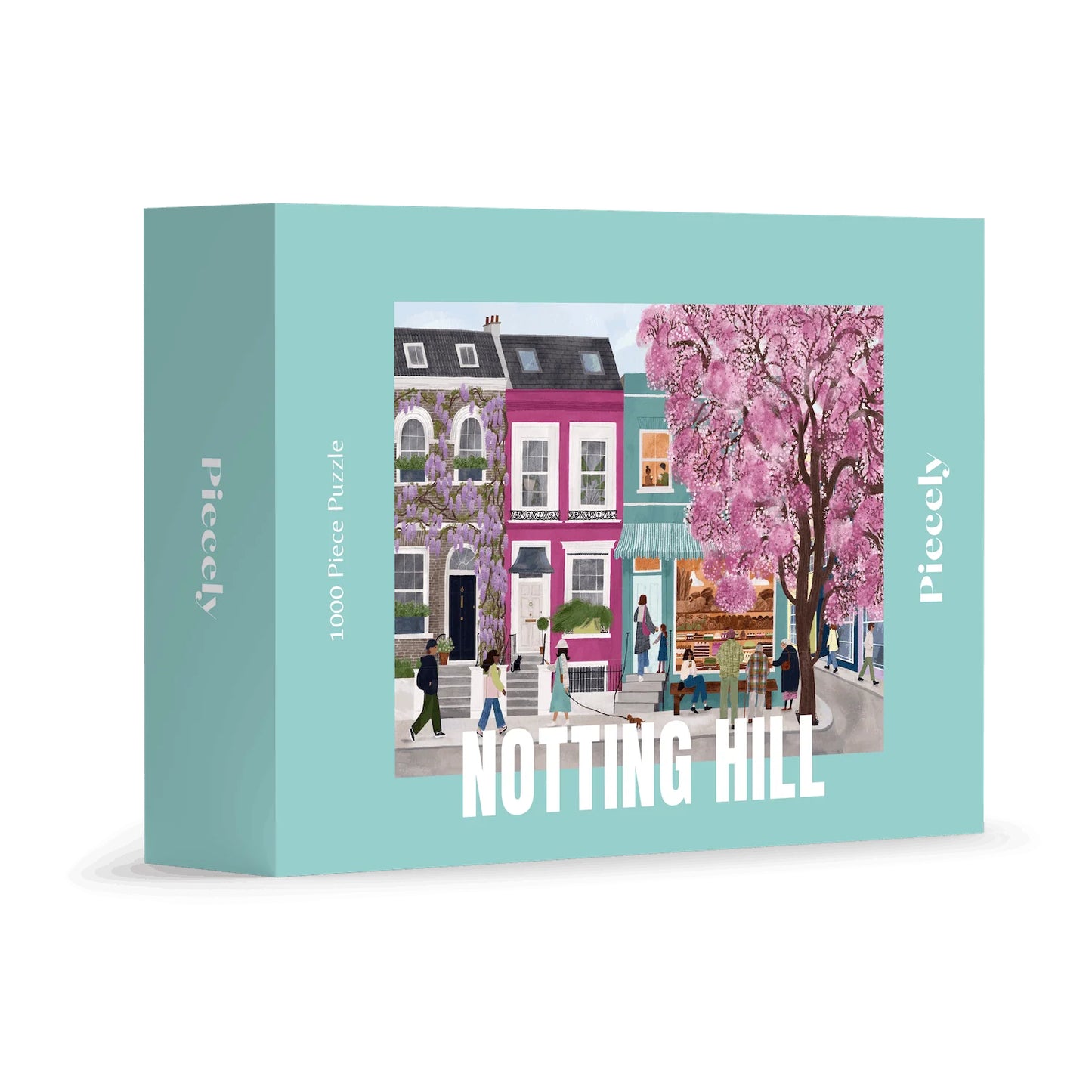 Puzzle 1000 pièces Notting hill Londres Piecely Rachel Victoria Hillis