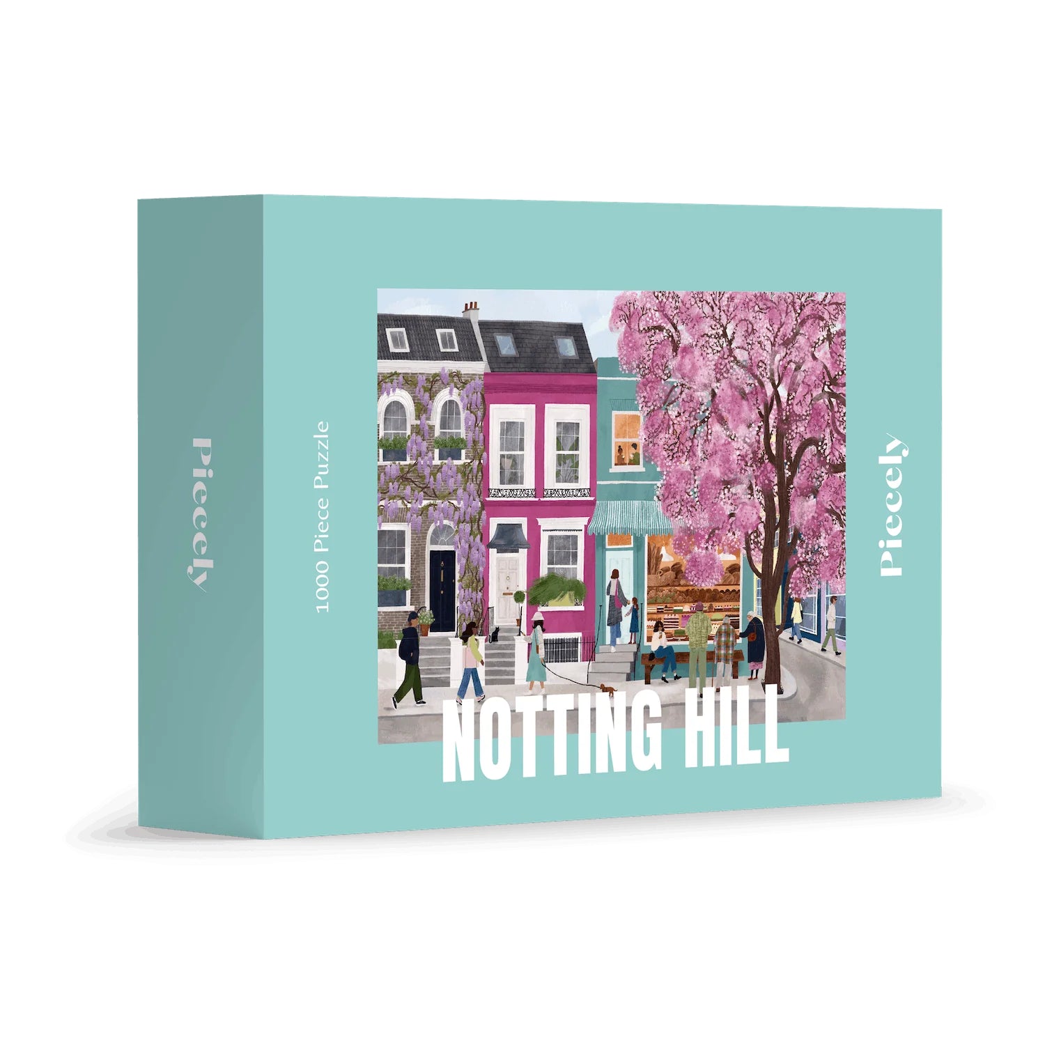 Puzzle 1000 pièces Notting hill Londres Piecely Rachel Victoria Hillis