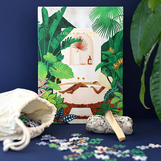 Puzzle 1000 pièces Exotic bathtub