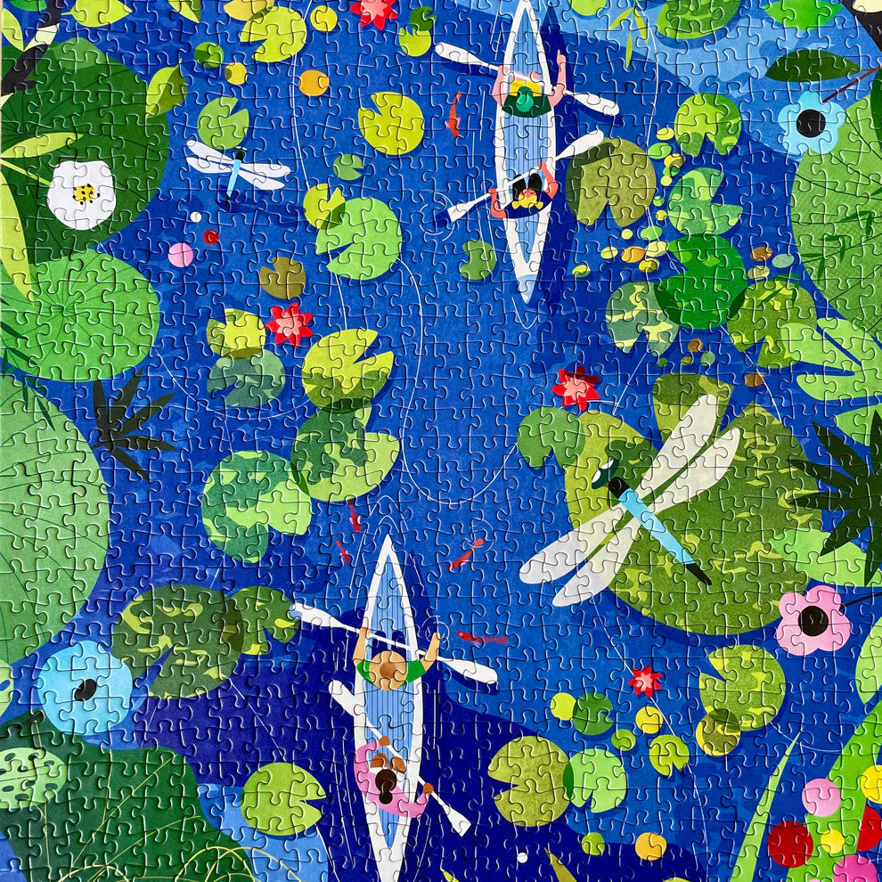 Puzzle das puzzle kollektiv 1000 pièces Canopy canoeing canoë
