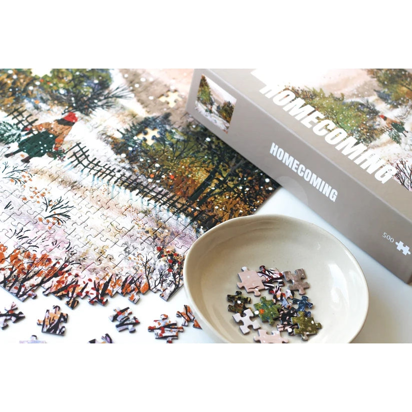 Puzzle piecely Homecoming laivi poder 500 pieces hiver