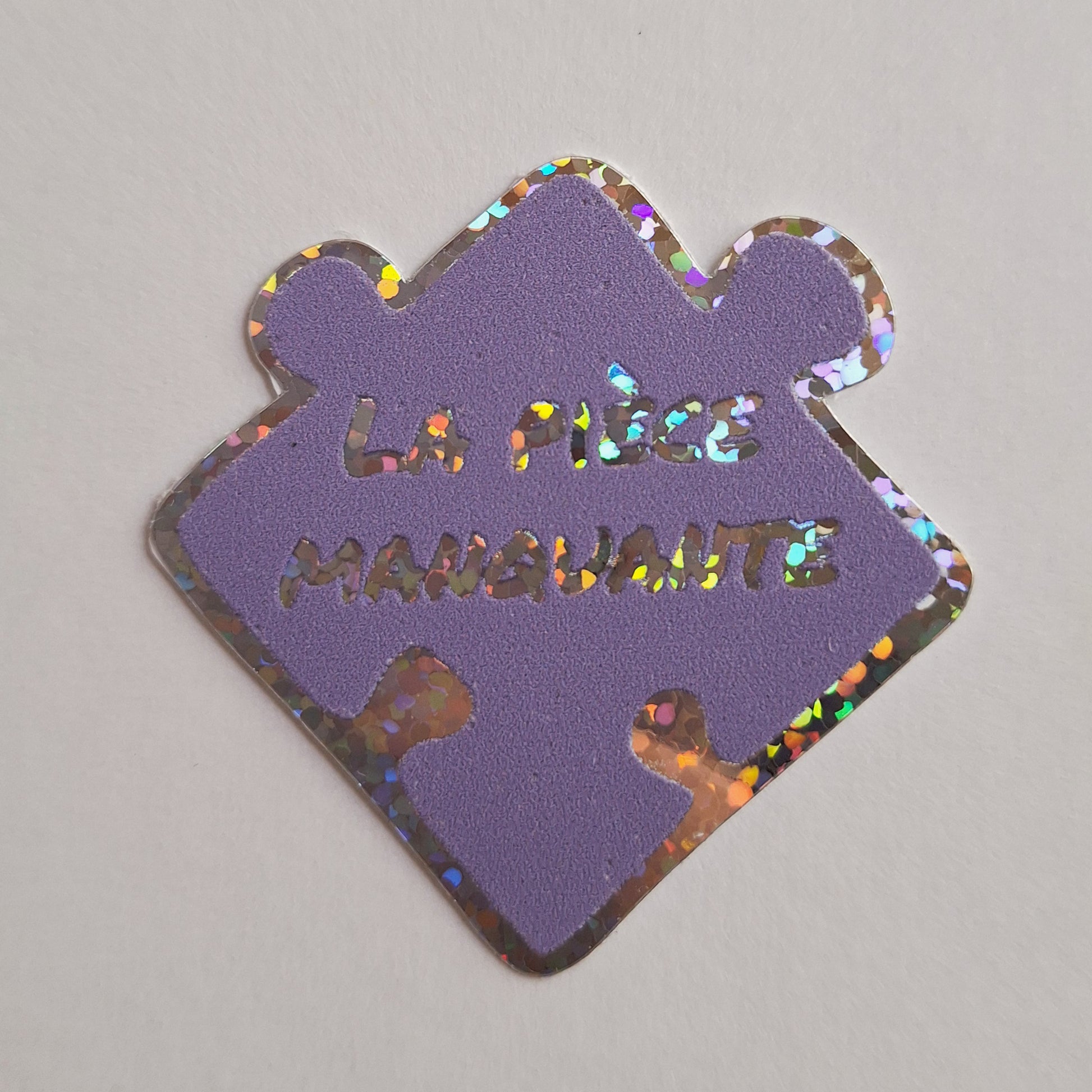 Sticker puzzle piece manquante