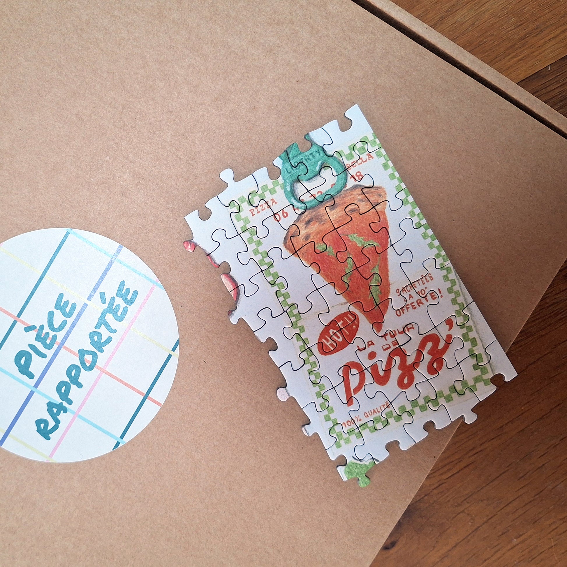 box puzzle jour férié pièce rapportée