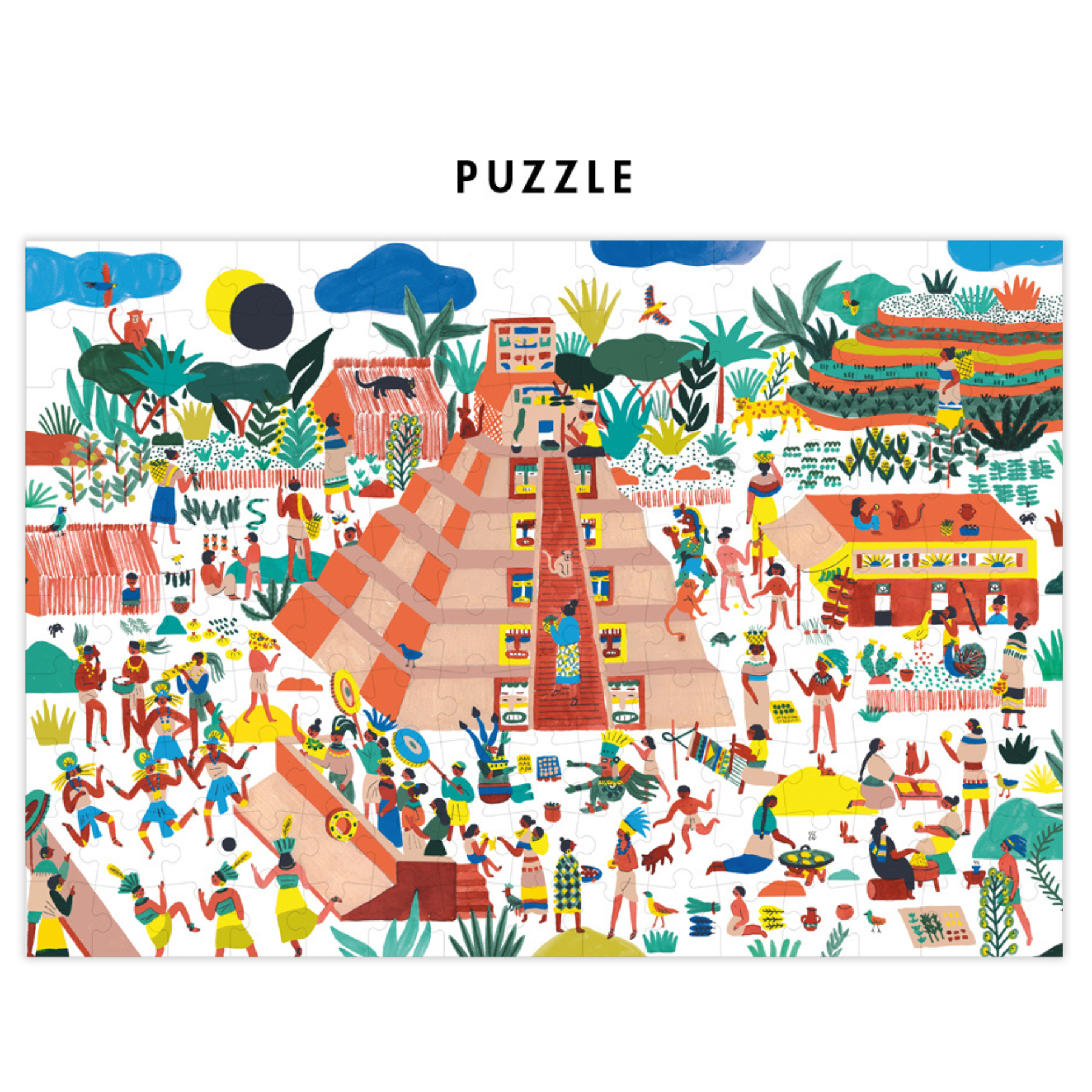 Puzzle enfant Maya Pirouette cacahouète