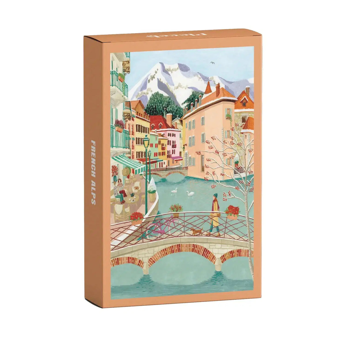 mini puzzle french alps piecely