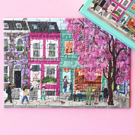 mini puzzle Piecely Notting Hill Rachel Victoria Hillis londres