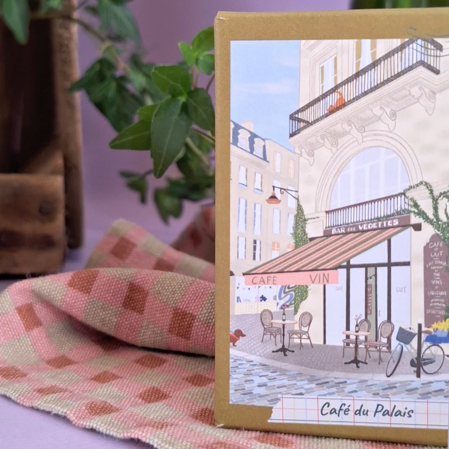 mini puzzle café du palais bordeaux échappée pièce rapportée voyage 99 pièces