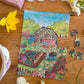mini puzzle caro from woodland serre printemps saison cosy