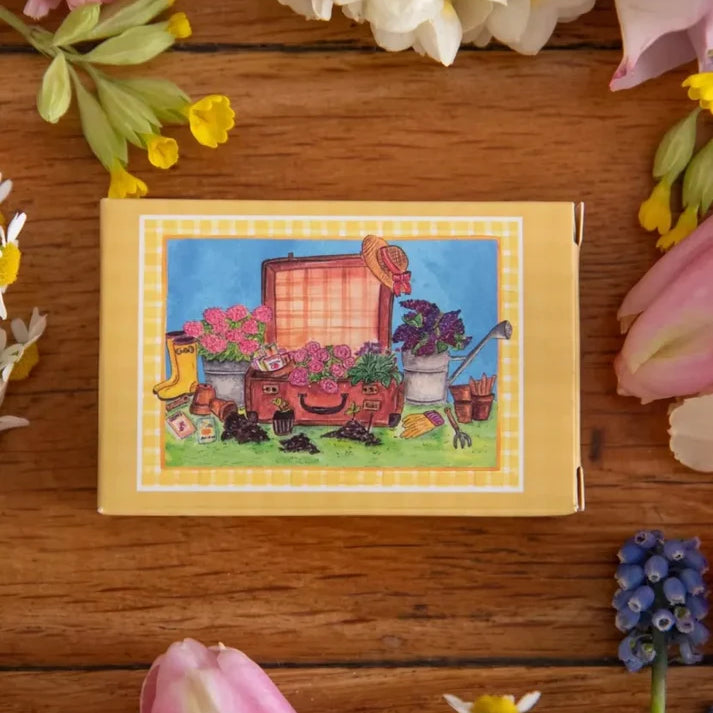 mini puzzle caro from woodland valise printemps saison cosy