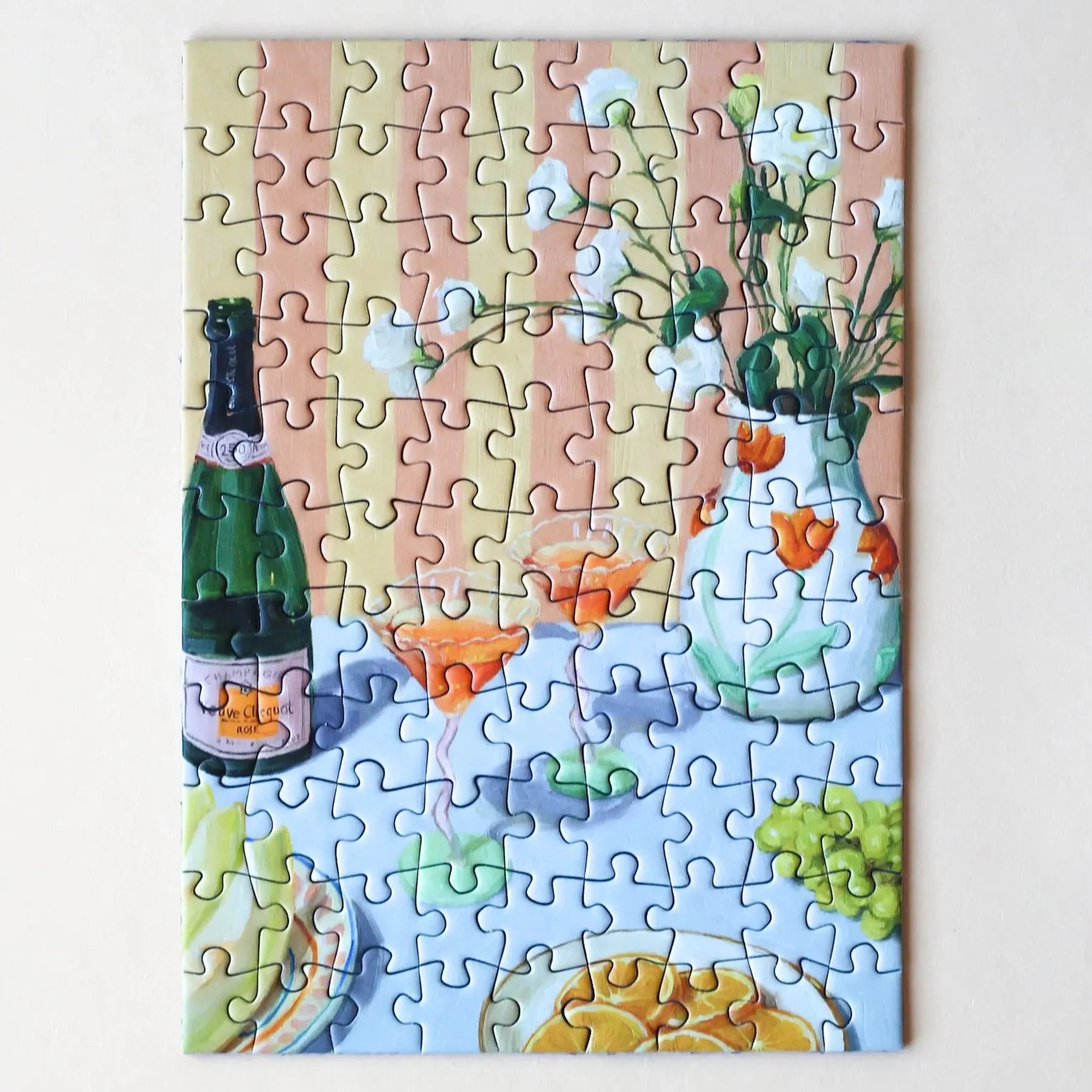 mini puzzle coup de foudre au premier verre piecely 99 pièces