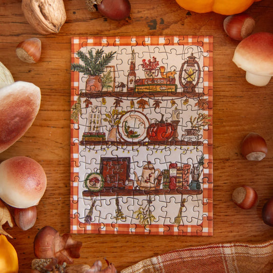 mini puzzle etagere automne caro from woodland