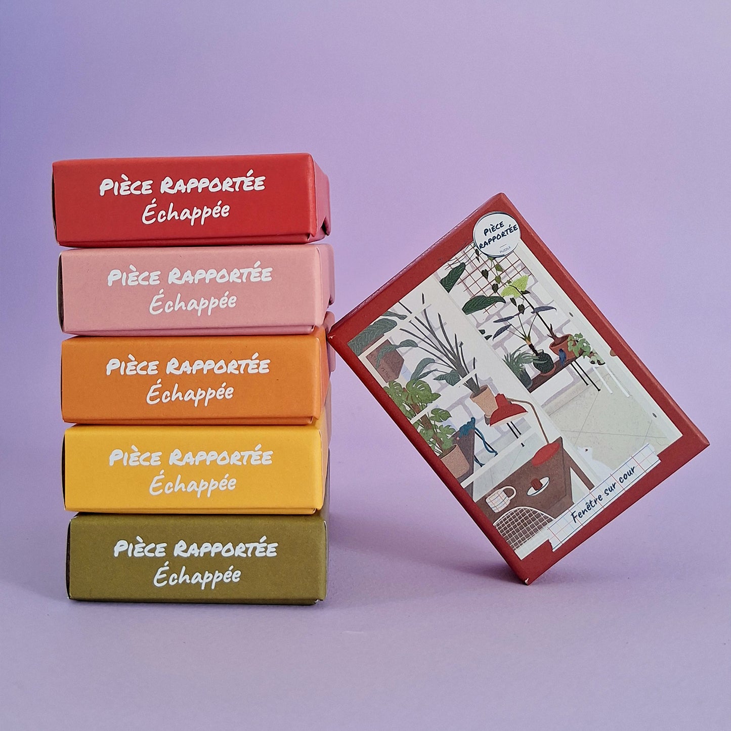 mini puzzle fenetre sur cour bordeaux échappée pièce rapportée voyage 99 pièces