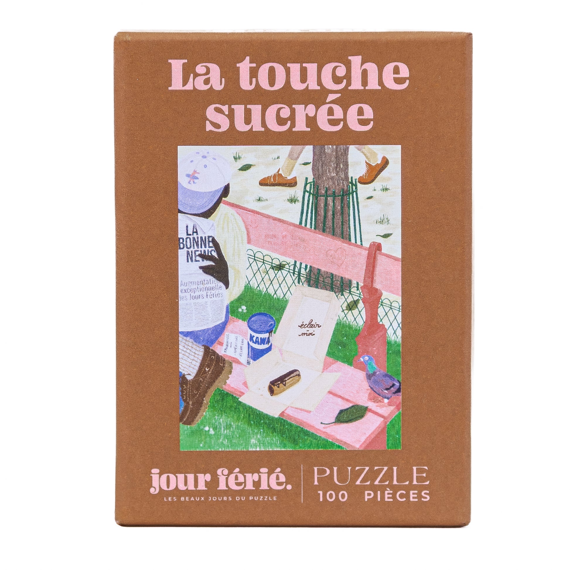 mini puzzle jour férié la touche sucrée 100 pièces made in france