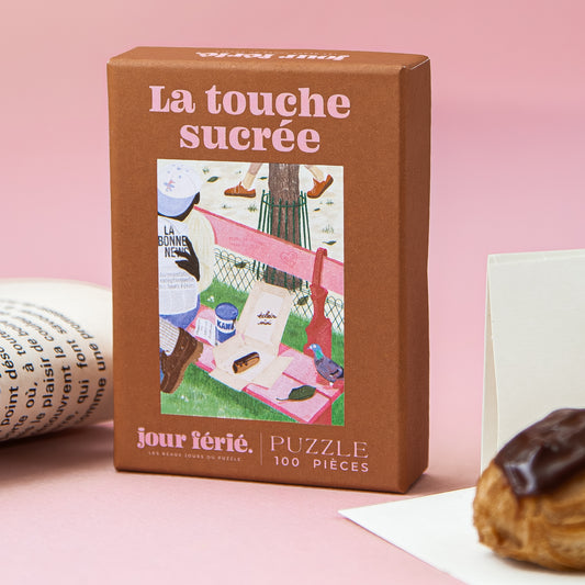 mini puzzle jour férié la touche sucrée 100 pièces made in france gouter