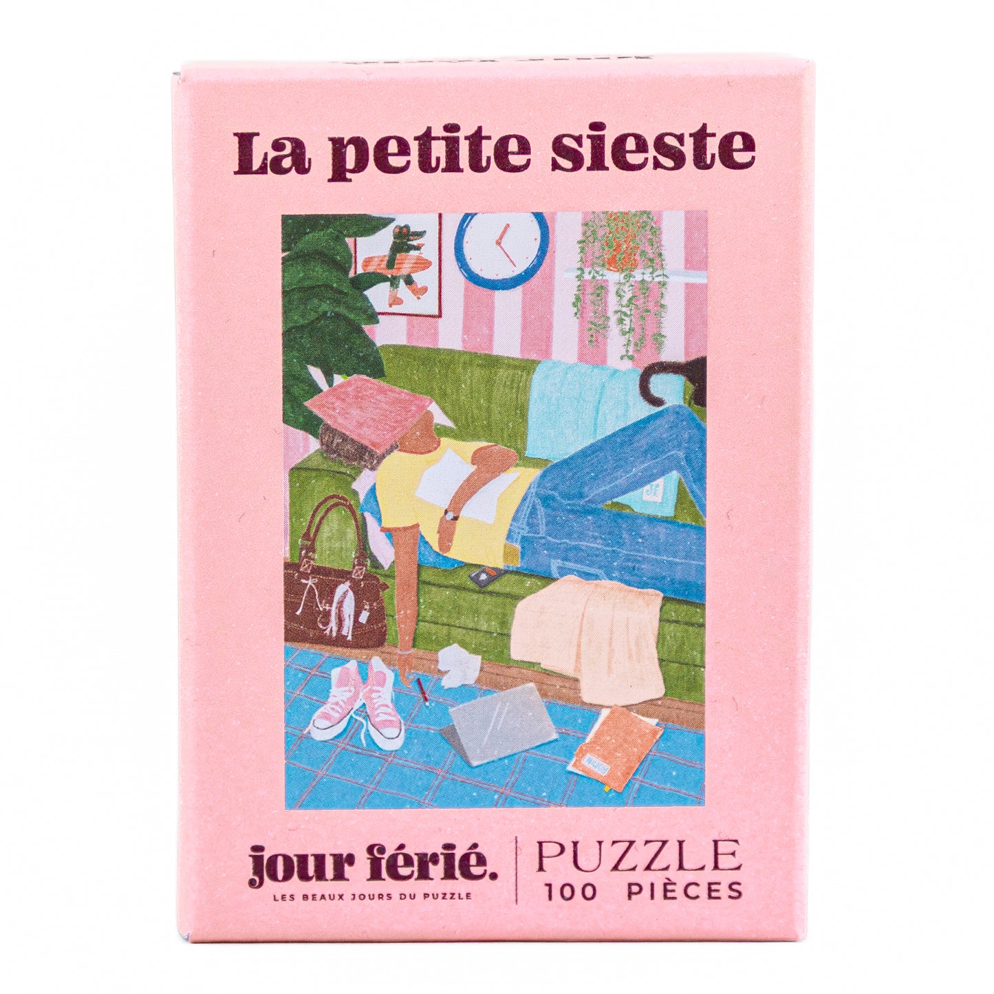 mini puzzle la petite sieste jour férié 100 pièces