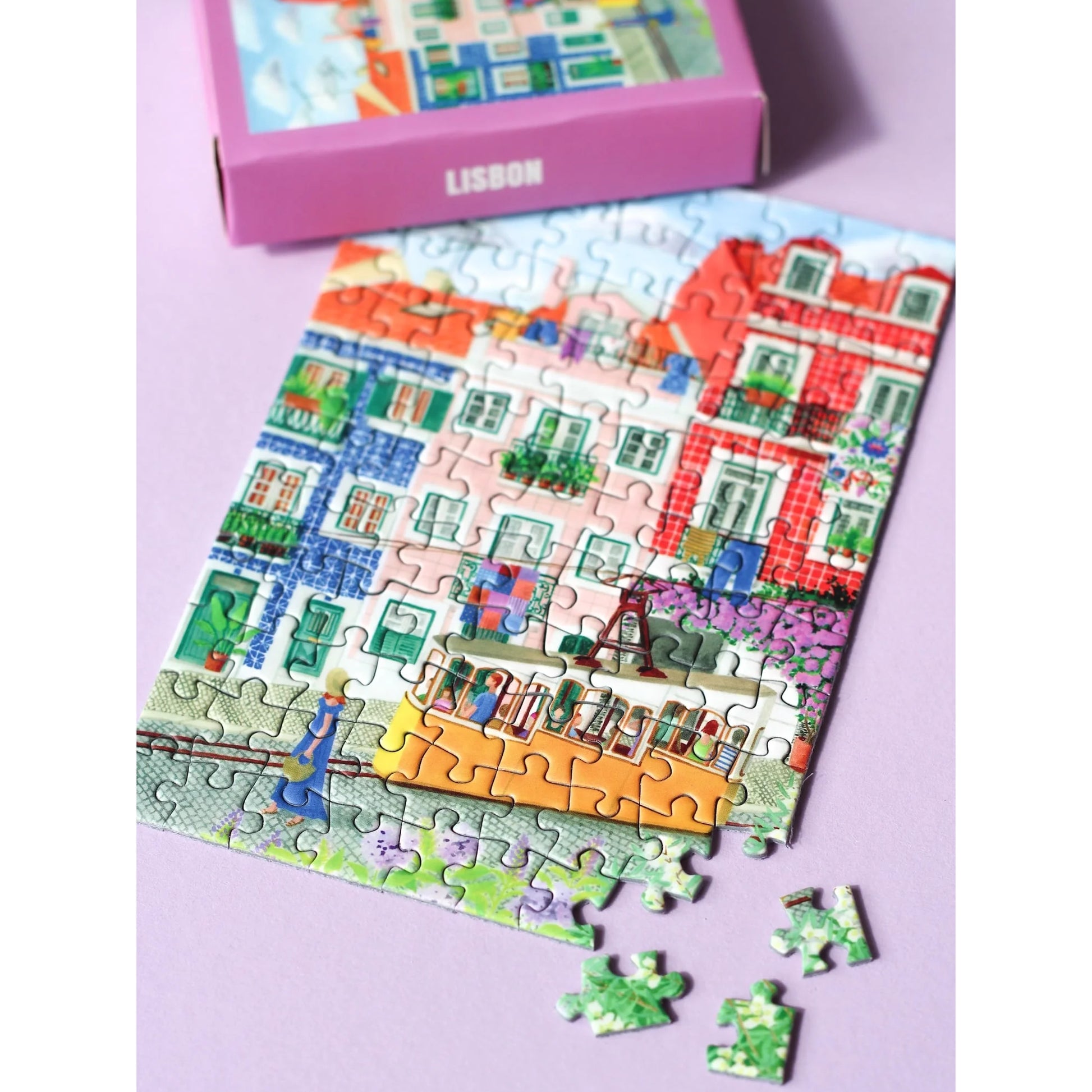 mini puzzle lisbon piecely melanie voituriez