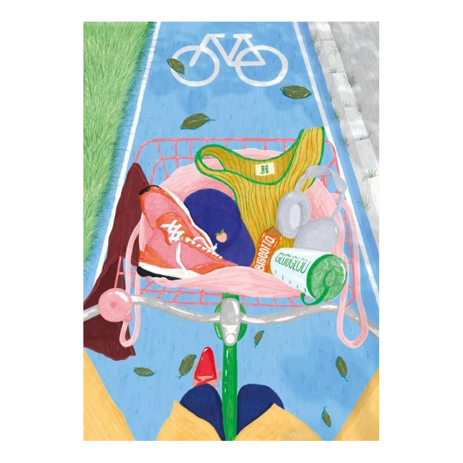 mini puzzle midi transpi jour férié 100 pièces vélo