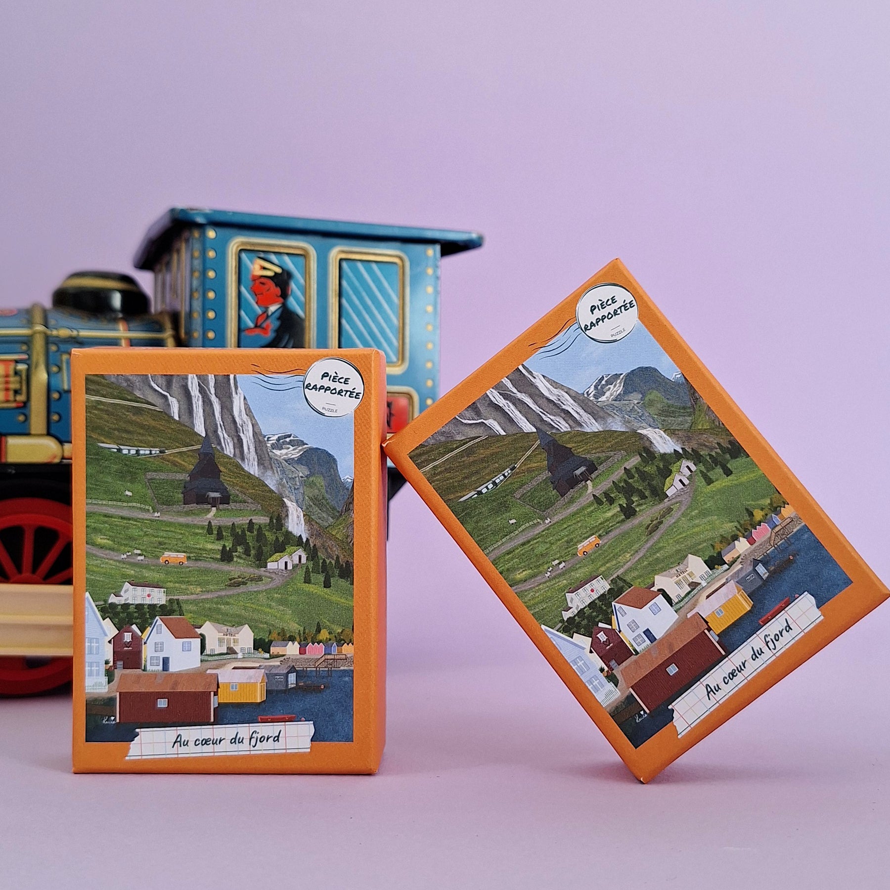 mini puzzle norvège au coeur du fjord échappée pièce rapportée