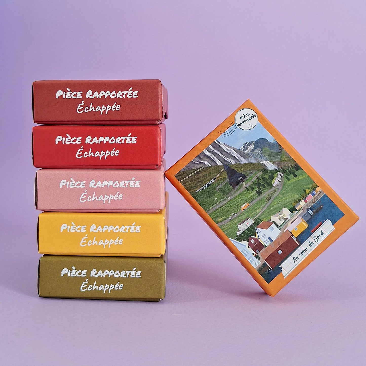 mini puzzle norvège au coeur du fjord échappée pièce rapportée voyage puzzle 99 pièces